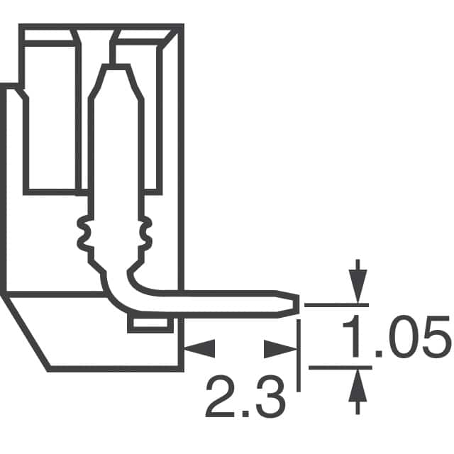 530481010 Molex  Embases à broches mâles